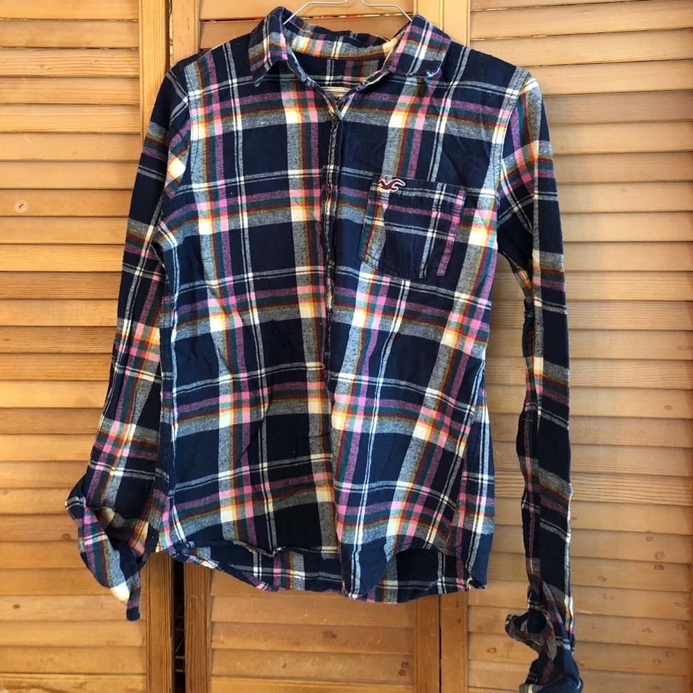 Sale! 2 for 20 Hollister sz. MD flannel shirt